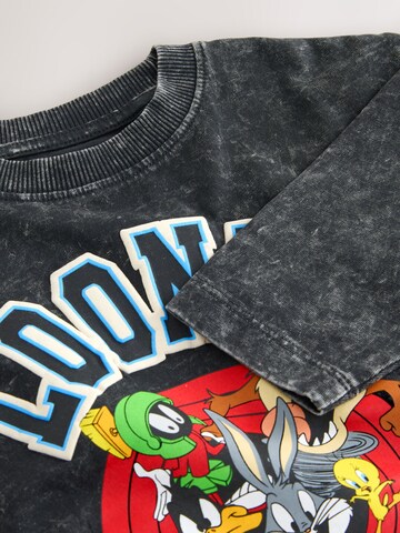 Next Shirt 'Looney Tunes' in Grijs