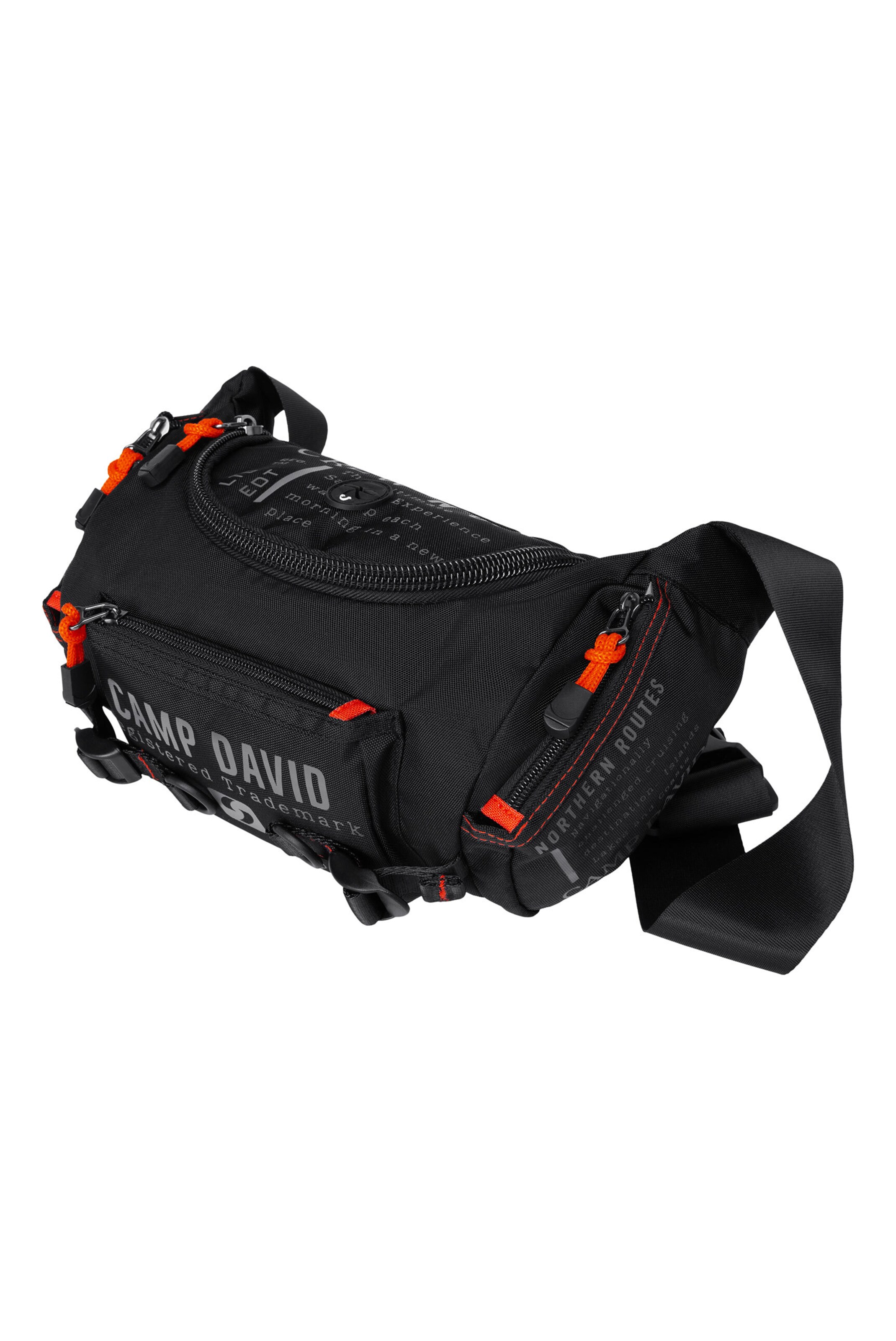 CAMP DAVID Shopper in Black