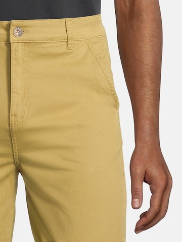 Slimfit Pantaloni chino di AÉROPOSTALE in giallo