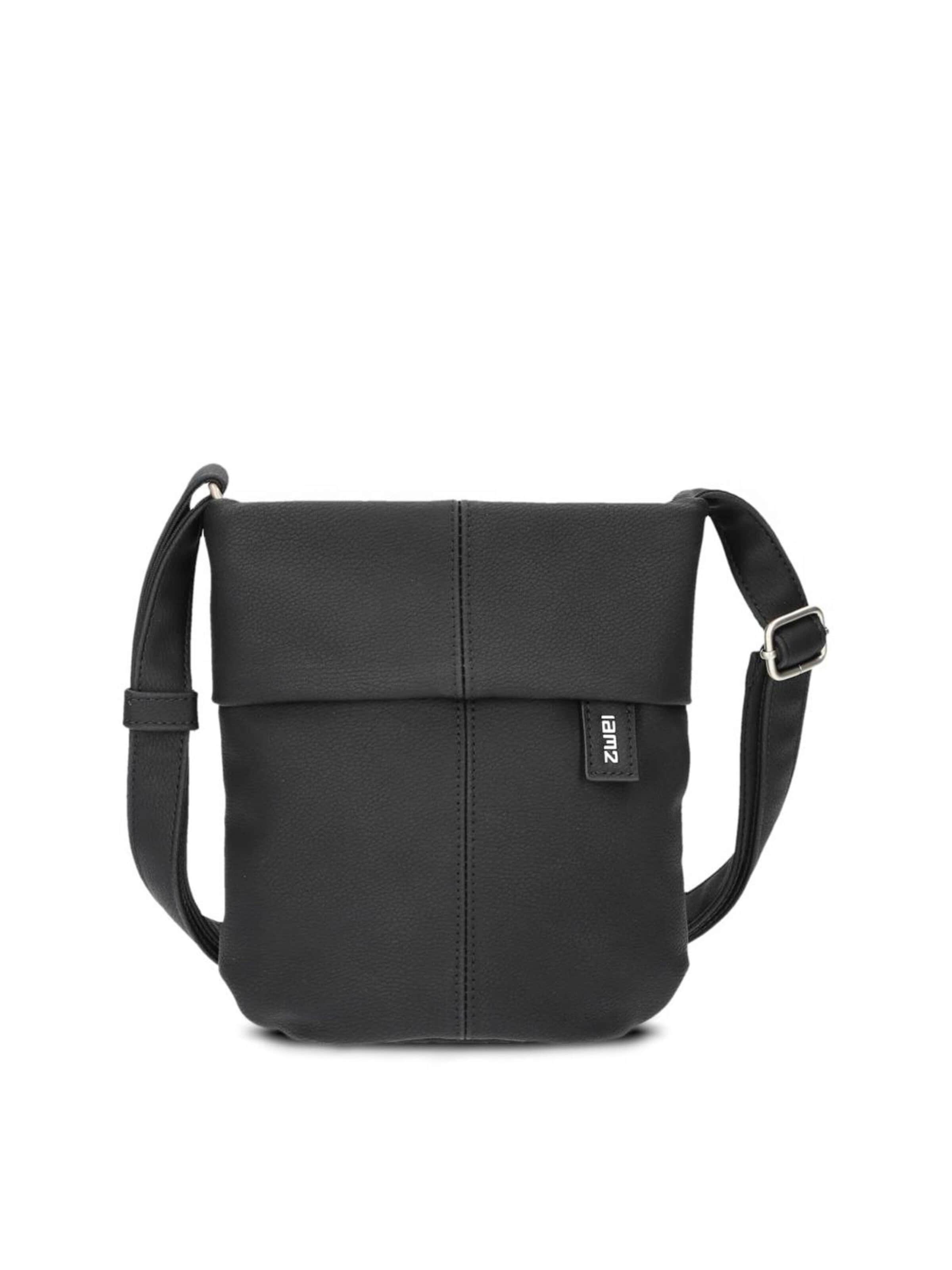ZWEI Crossbody Bag 'MADEMOISELLE.M M45' in Black: front