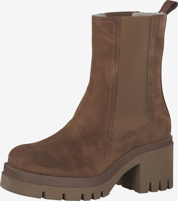 Chelsea Boots TAMARIS en marron : devant