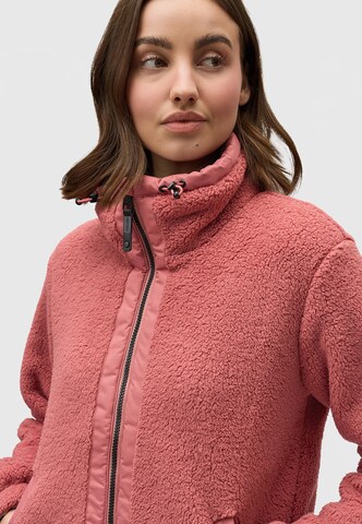 Giacca di pile 'Nordicka' di Ragwear in rosa