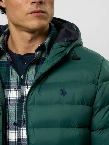 U.S. POLO ASSN. Jacke 'Artur' in Grün