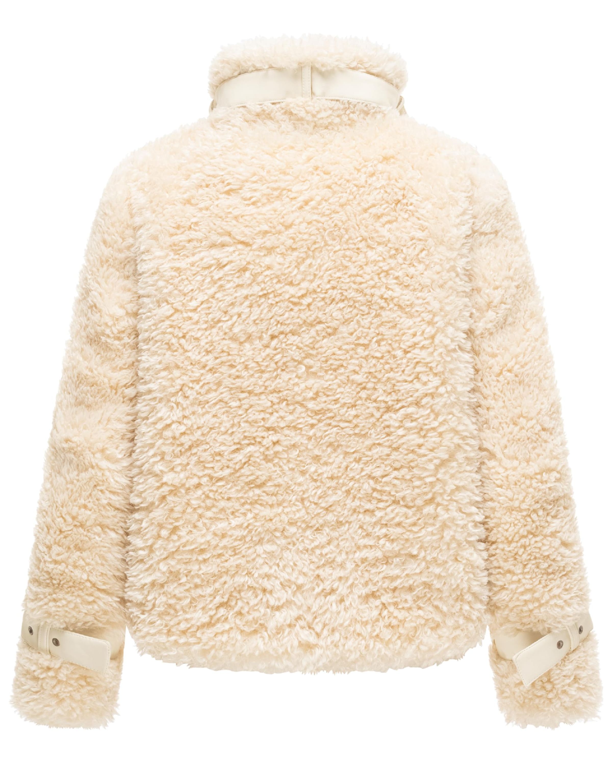 NAVAHOO Vinterjakke 'Wuschelwonne 14' i beige