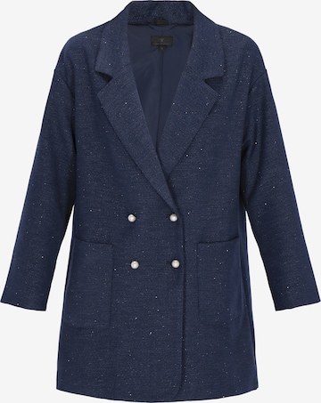 DreiMaster Klassik - Abrigo de entretiempo 'Festive' en azul: frente