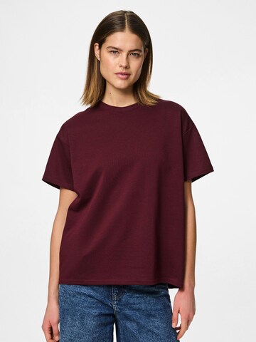 PIECES Shirts 'PCSkylar' i rød: forside