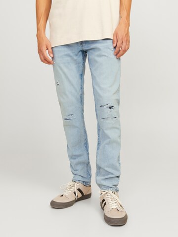 JACK & JONES Slimfit Τζιν 'JJGLENN' σε μπλε: μπροστά