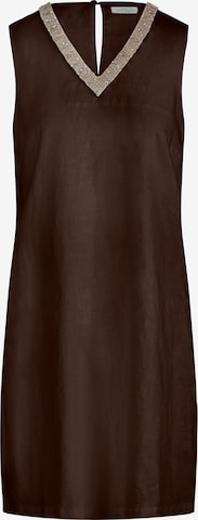 Robe mint & mia en marron : devant