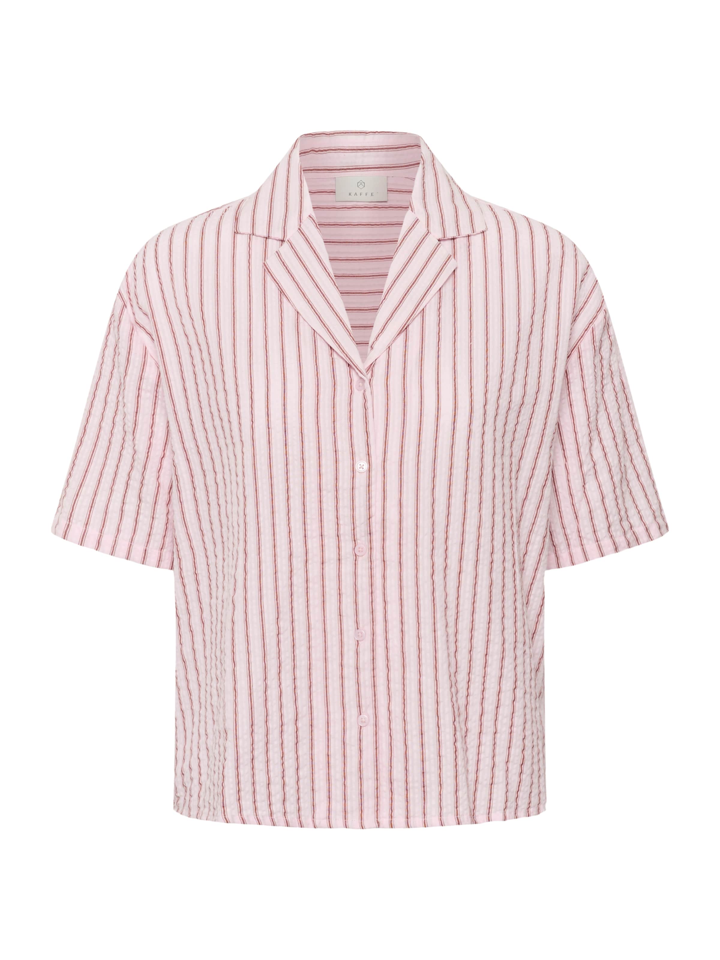 Kaffe Blouse in Roze: voorkant