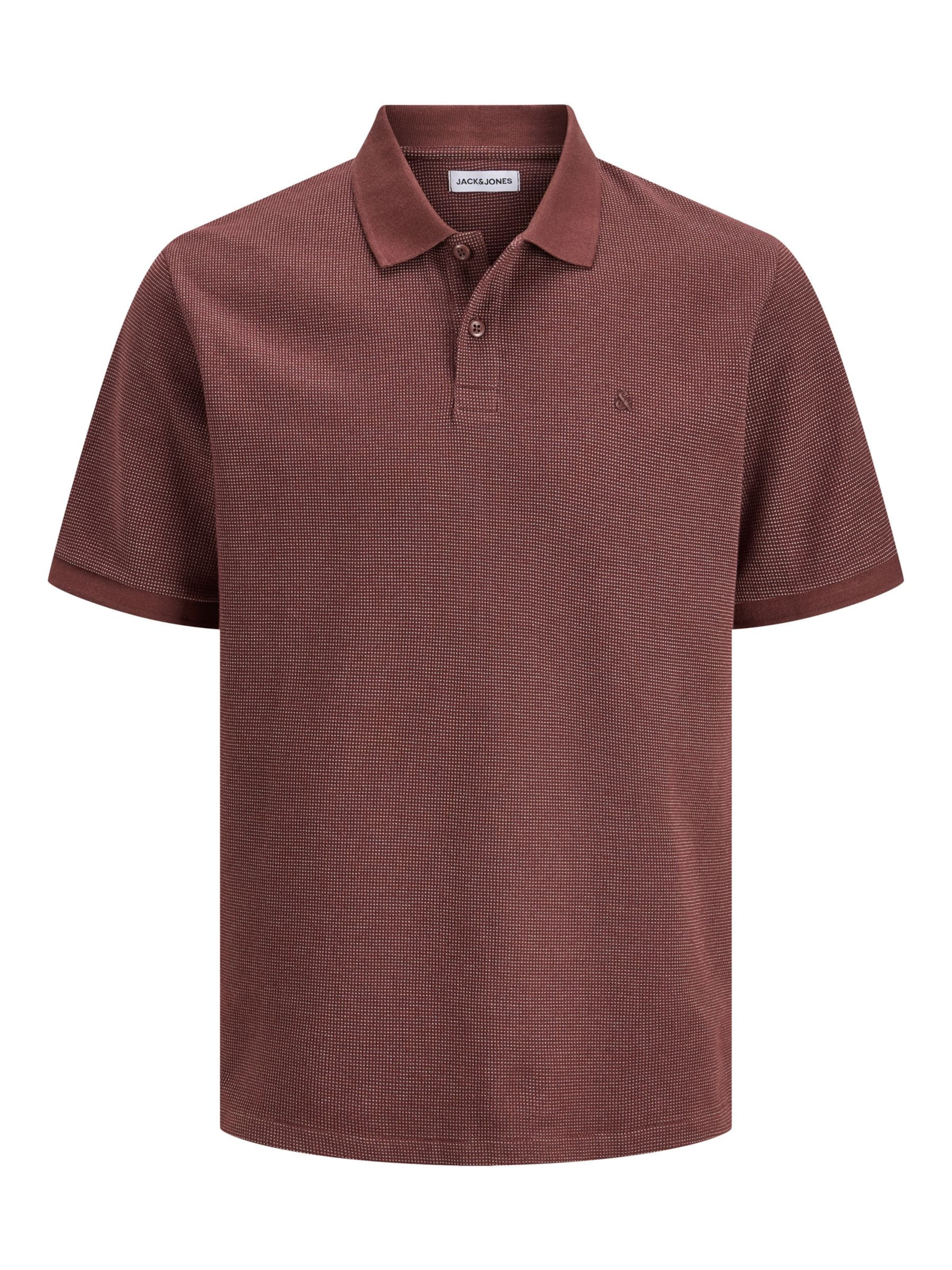 JACK & JONES - Camiseta en marrón: frente
