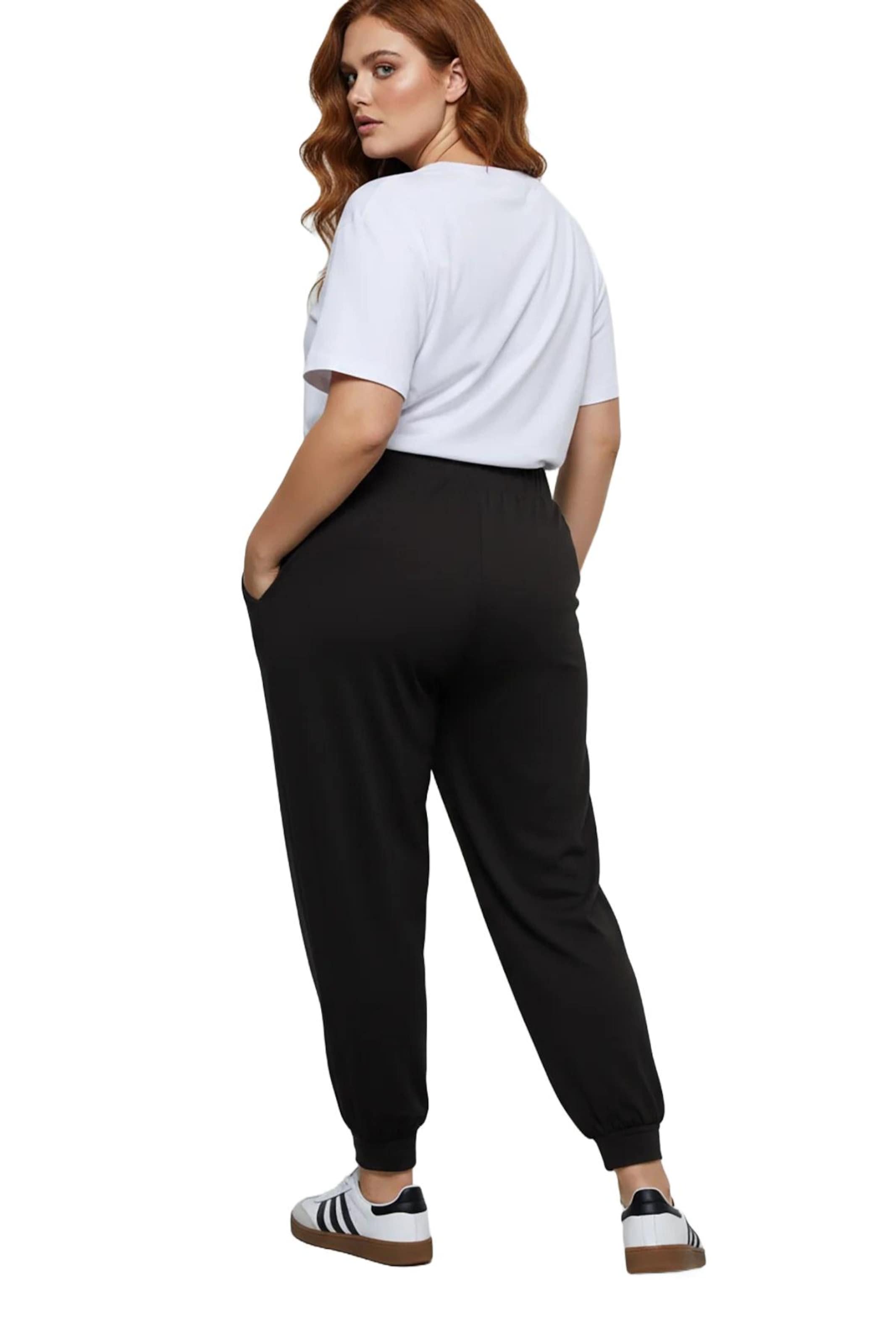 Shape Of You Vat Broek in Zwart