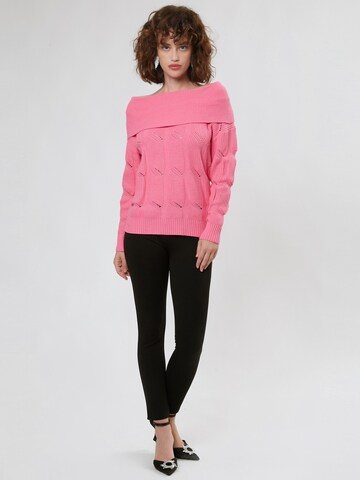 Influencer - Pullover em rosa