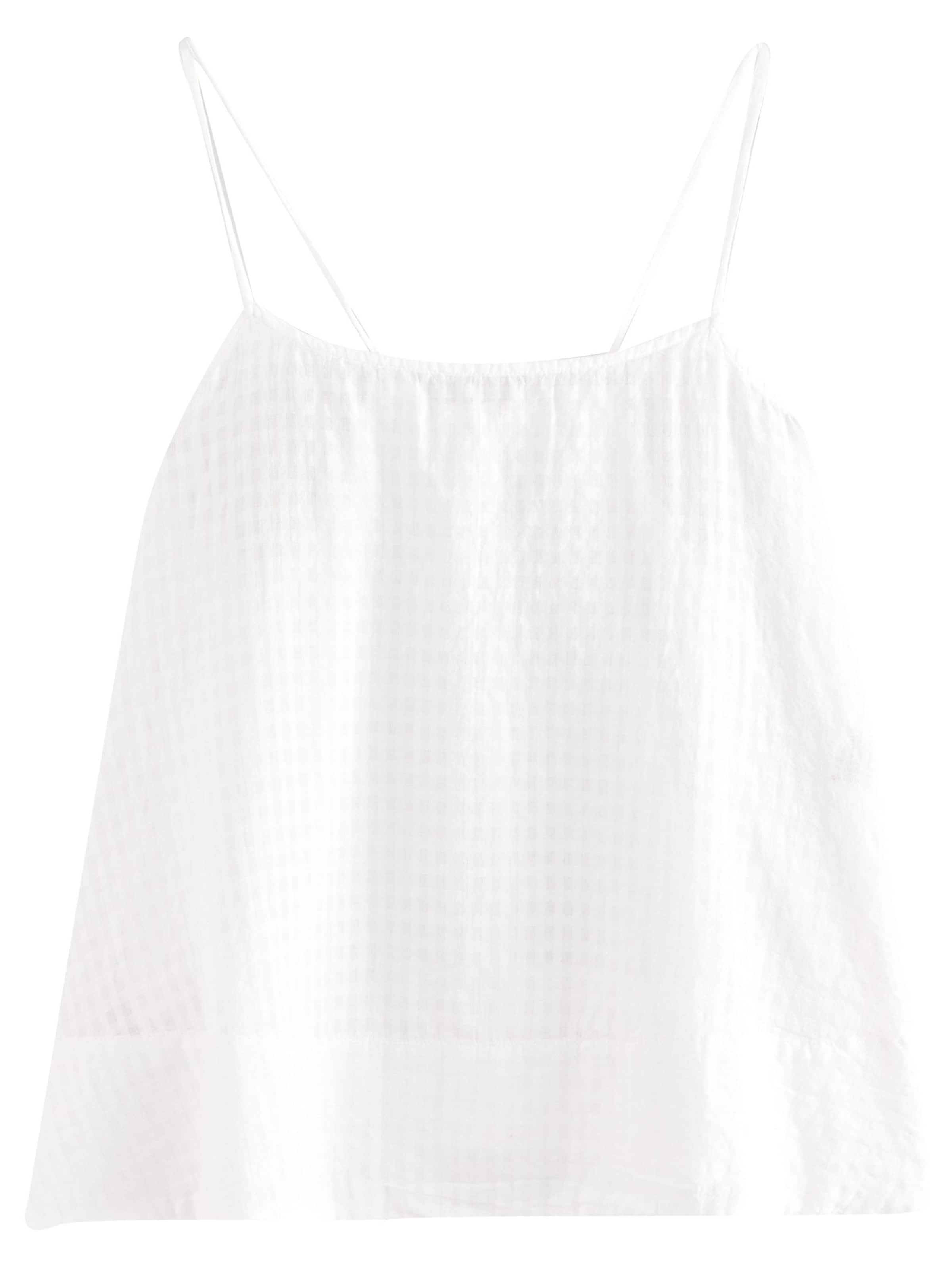 Pigiama 'Gingham' di Next in bianco