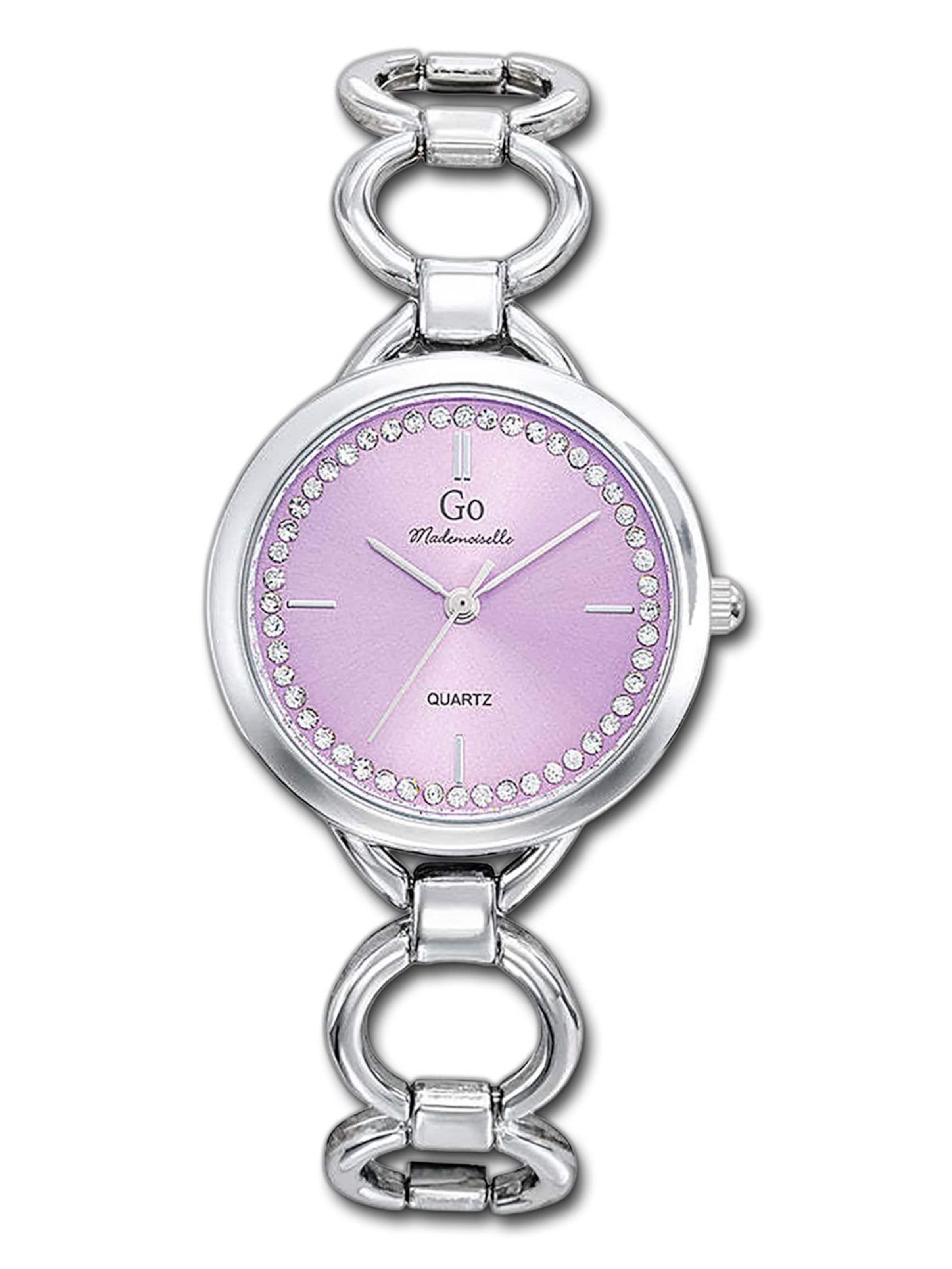 GO GirlOnly Analog Watch in Silver: front