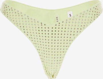 GUESS Bikini Bottoms in Green: front