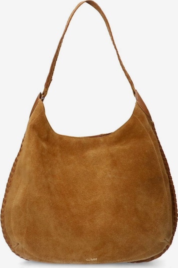 MANFIELD Schultertasche in karamell, Produktansicht