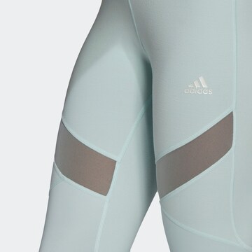 ADIDAS SPORTSWEAR Skinny Workout Pants in Green