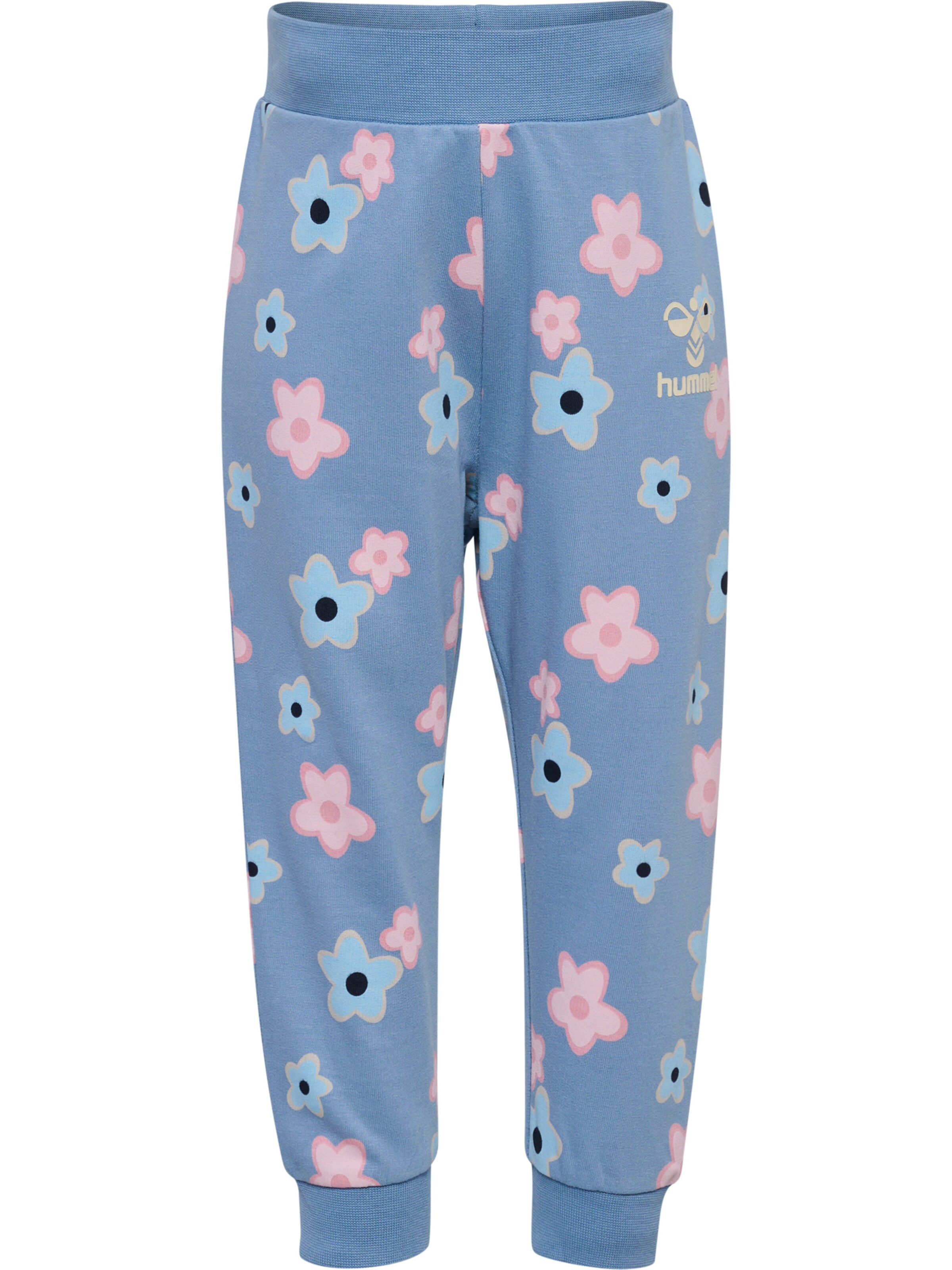 Hummel Tapered Trousers 'Rinna' in Blue: front