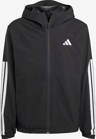 ADIDAS SPORTSWEAR Urheilutakki 'ESS' värissä musta: etupuoli