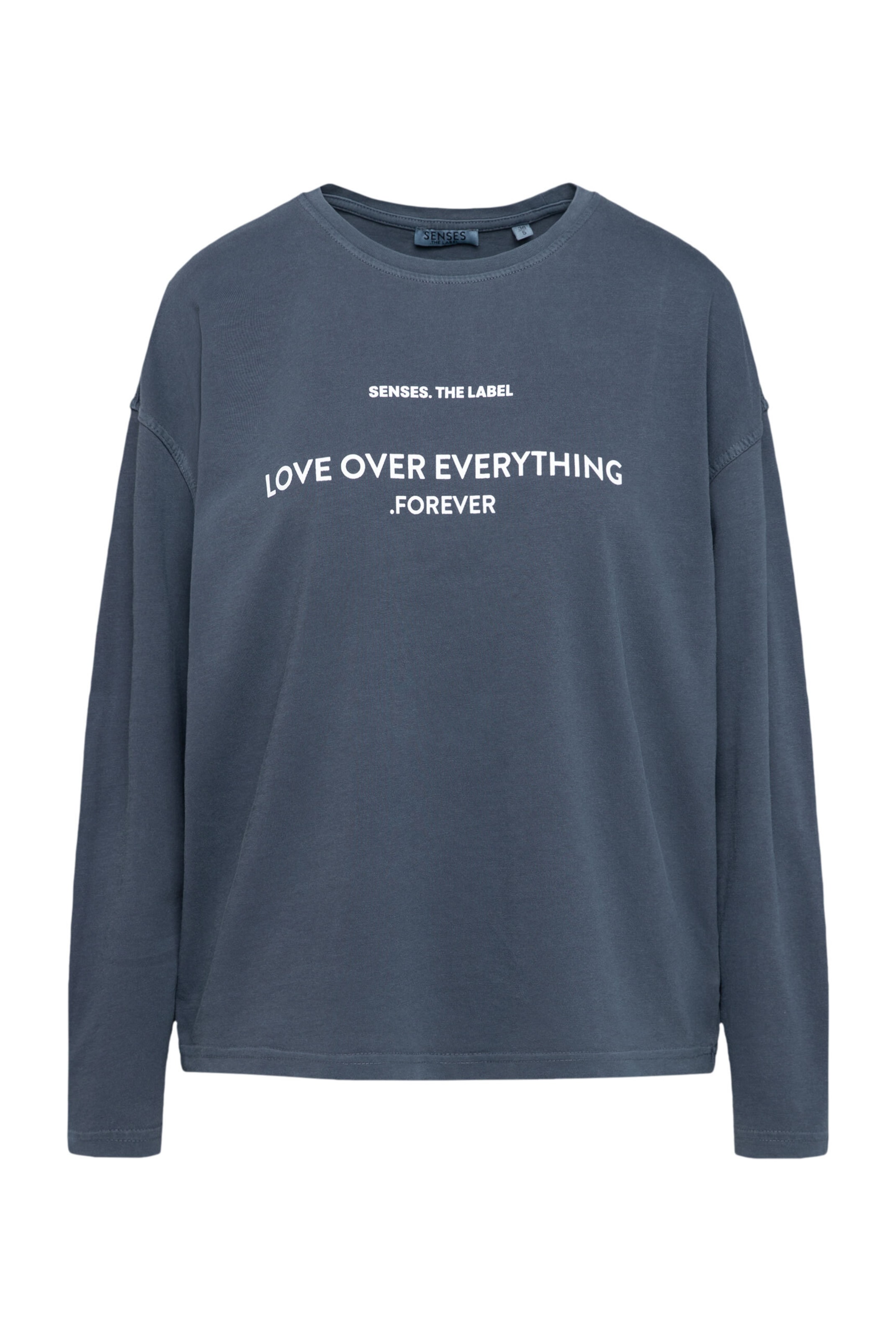 SENSES.THE LABEL Shirt in Blue: front