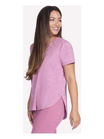 SKECHERS Shirt 'Skechers GO DRI Swift Tunic Tee' in Pink