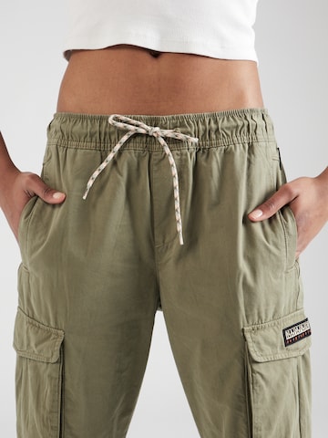 Regular Pantalon cargo 'FABER' NAPAPIJRI en vert