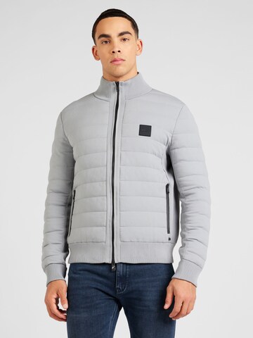 BOSS Between-season jacket 'Paranolo' in Grey: front