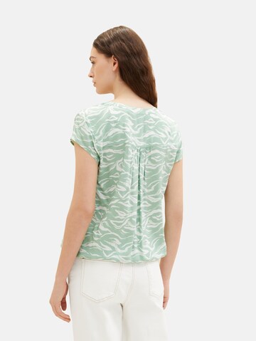 TOM TAILOR Blouse in Groen