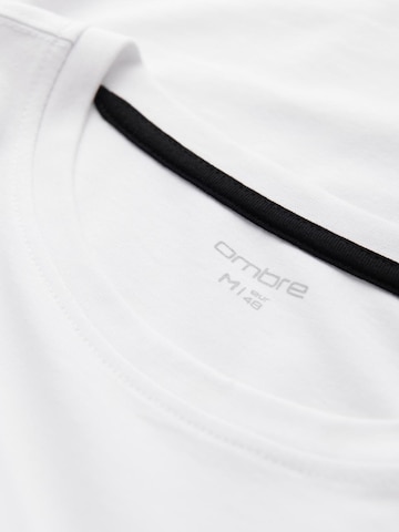 Ombre Shirt in White