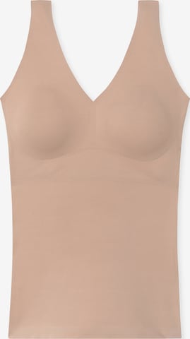 SCHIESSER Top ' Invisible Soft ' in Beige: voorkant