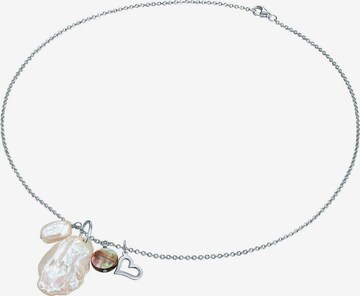 Valero Pearls Ketting in Zilver: voorkant