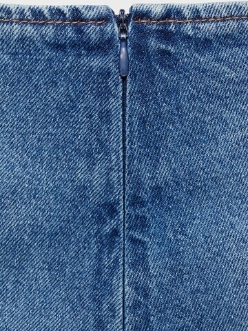 MANGO Regular Jeans i blå