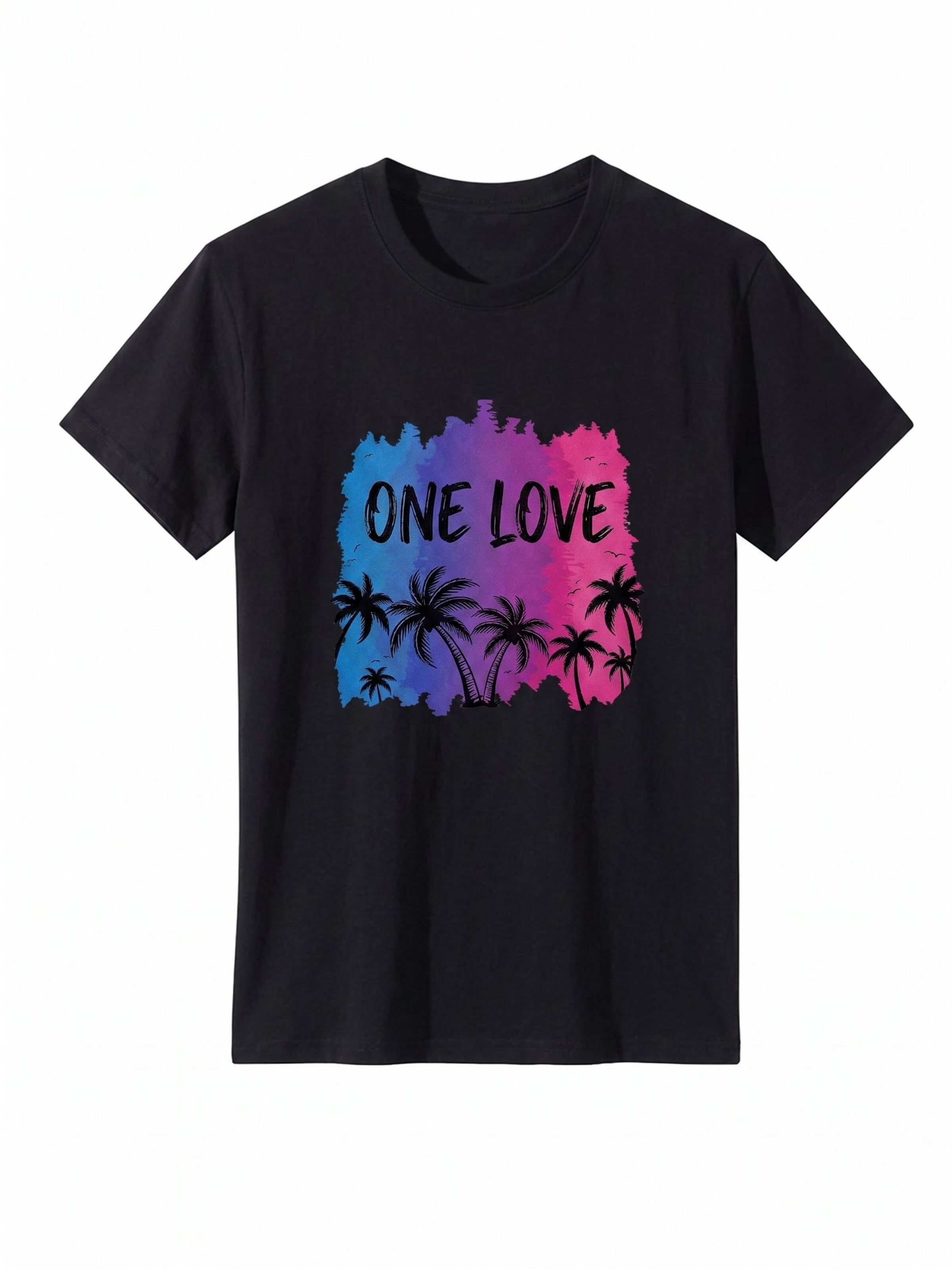 LapaPlus Shirt 'Women's Short Sleeve Shirt Summer Tops' in S in de kleur Zwart, Productweergave