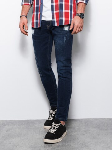 Ombre Slim fit Jeans 'P1062' in Blue