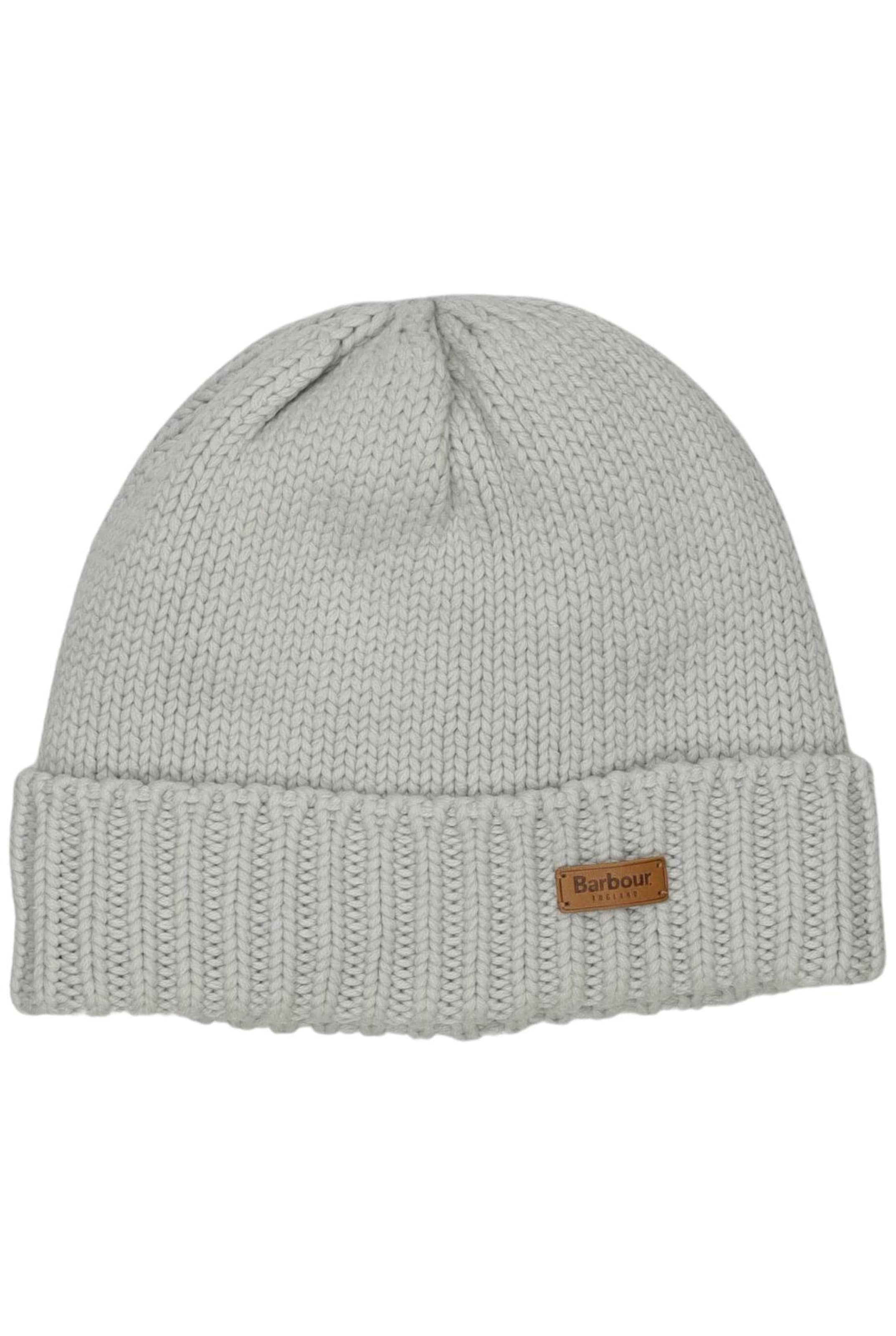 Barbour Hat & Cap in One size in Grey: front