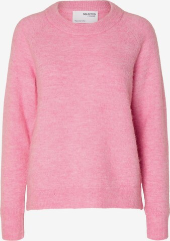 SELECTED FEMME Pullover 'Lulu' i pink: forside