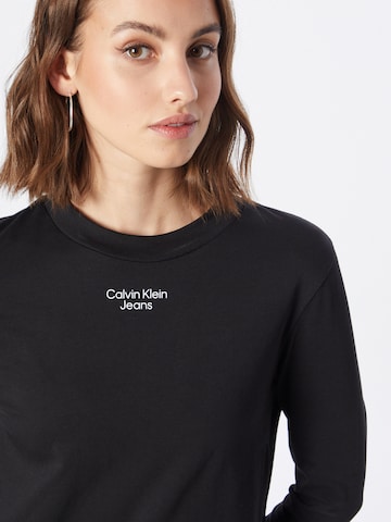 Calvin Klein Jeans Obleka | črna barva