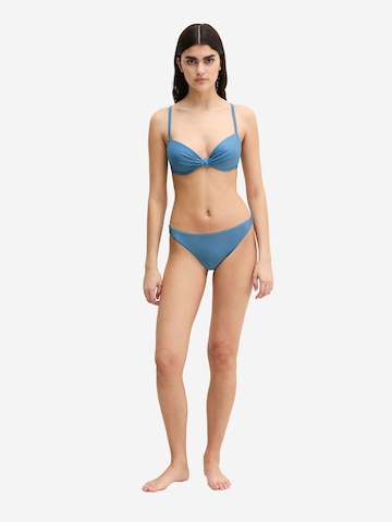 Marc O'Polo Bikinibroek ' Shiny ' in Blauw: voorkant