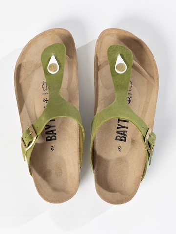 Tongs 'MERCURE' Bayton en vert