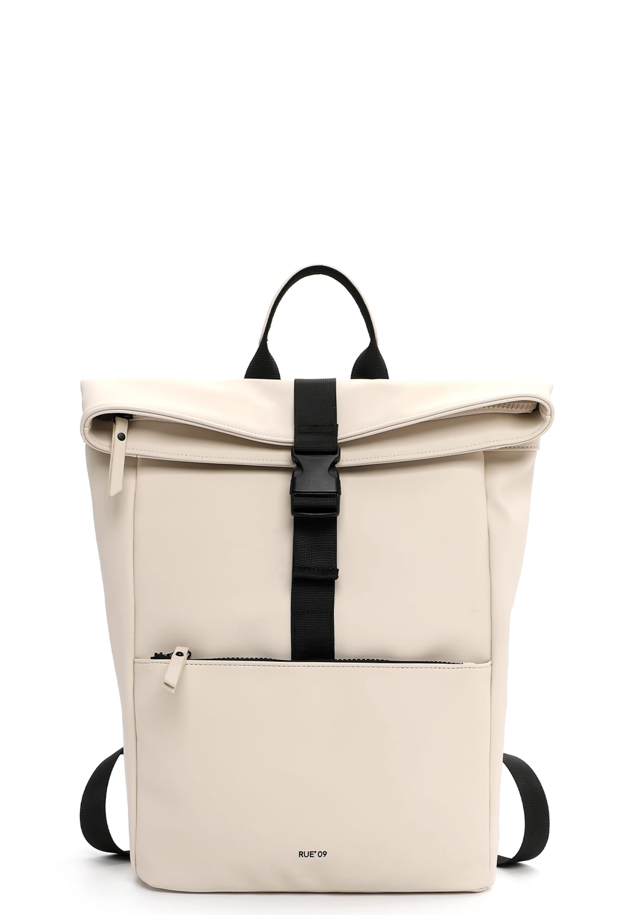 Emily & Noah Backpack ' Pessac RUE 09 ' in Beige: front