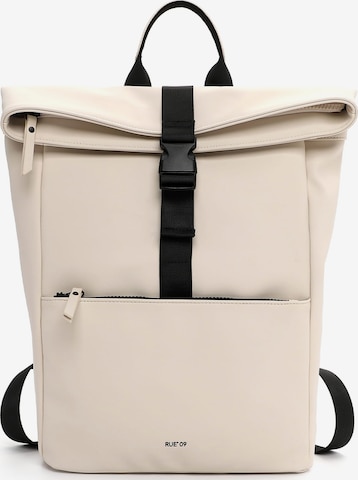 Emily & Noah Rygsæk ' Pessac RUE 09 ' i beige: forside