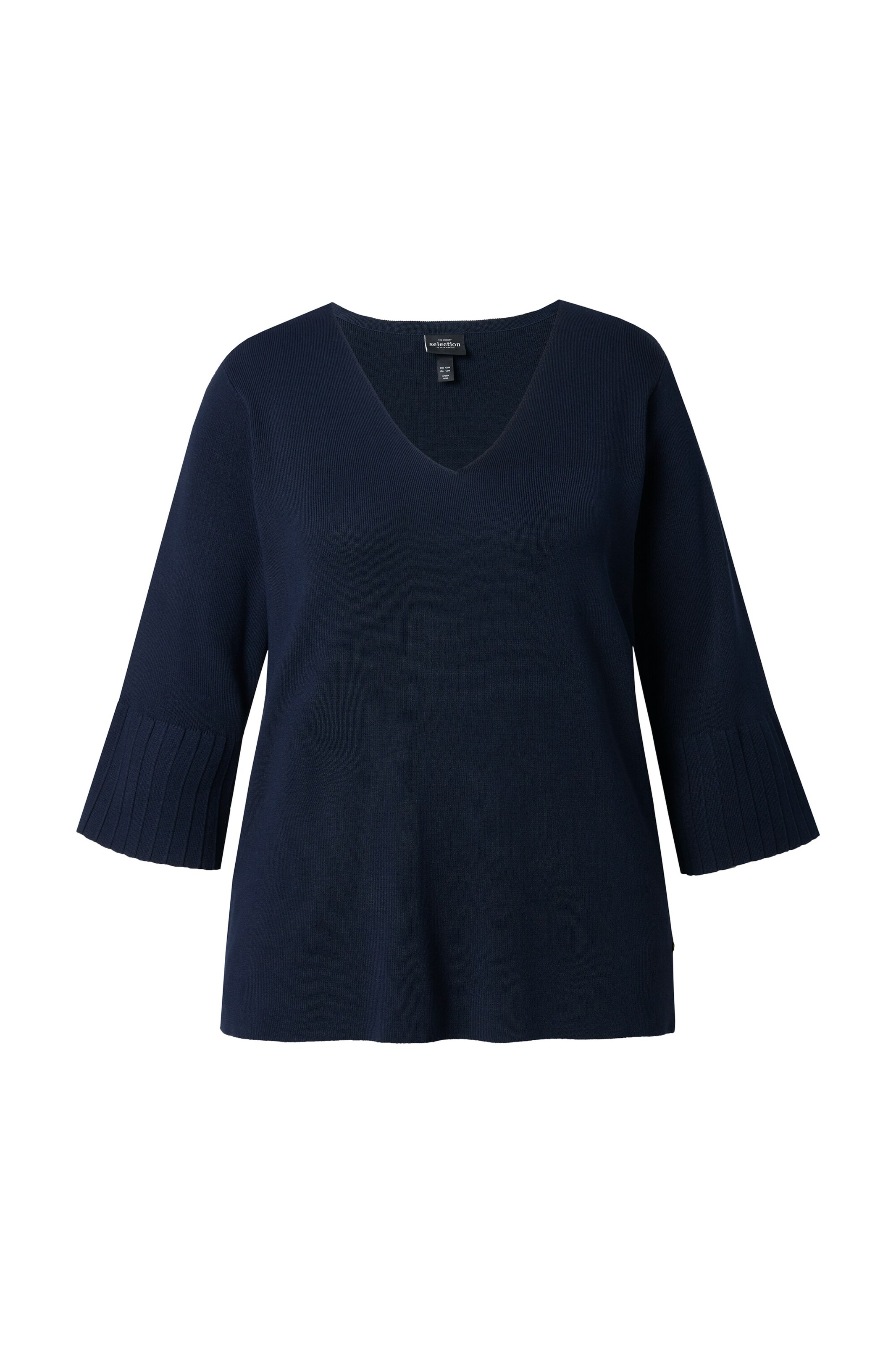 Ulla Popken Pullover in Blau: Vorderseite