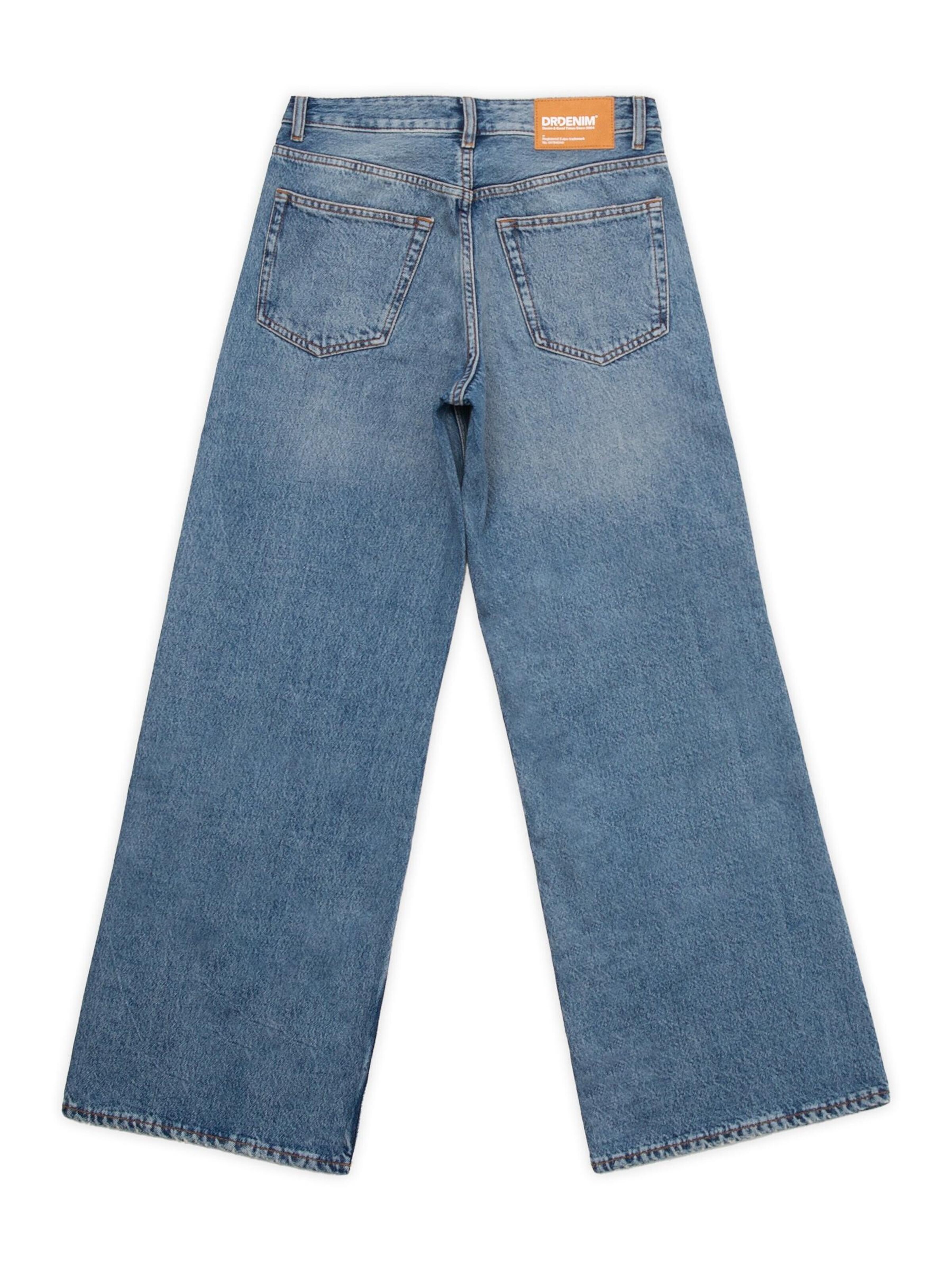 Dr. Denim Regular Jeans 'Rhue Low Wide' in Blauw