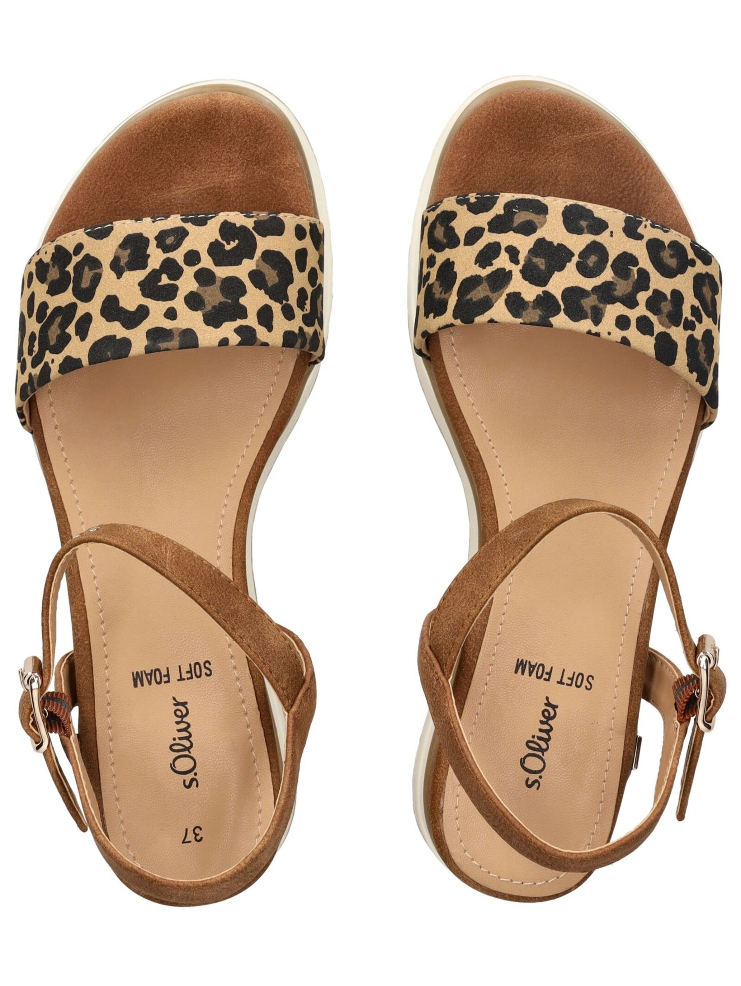 s.Oliver Sandale in Braun