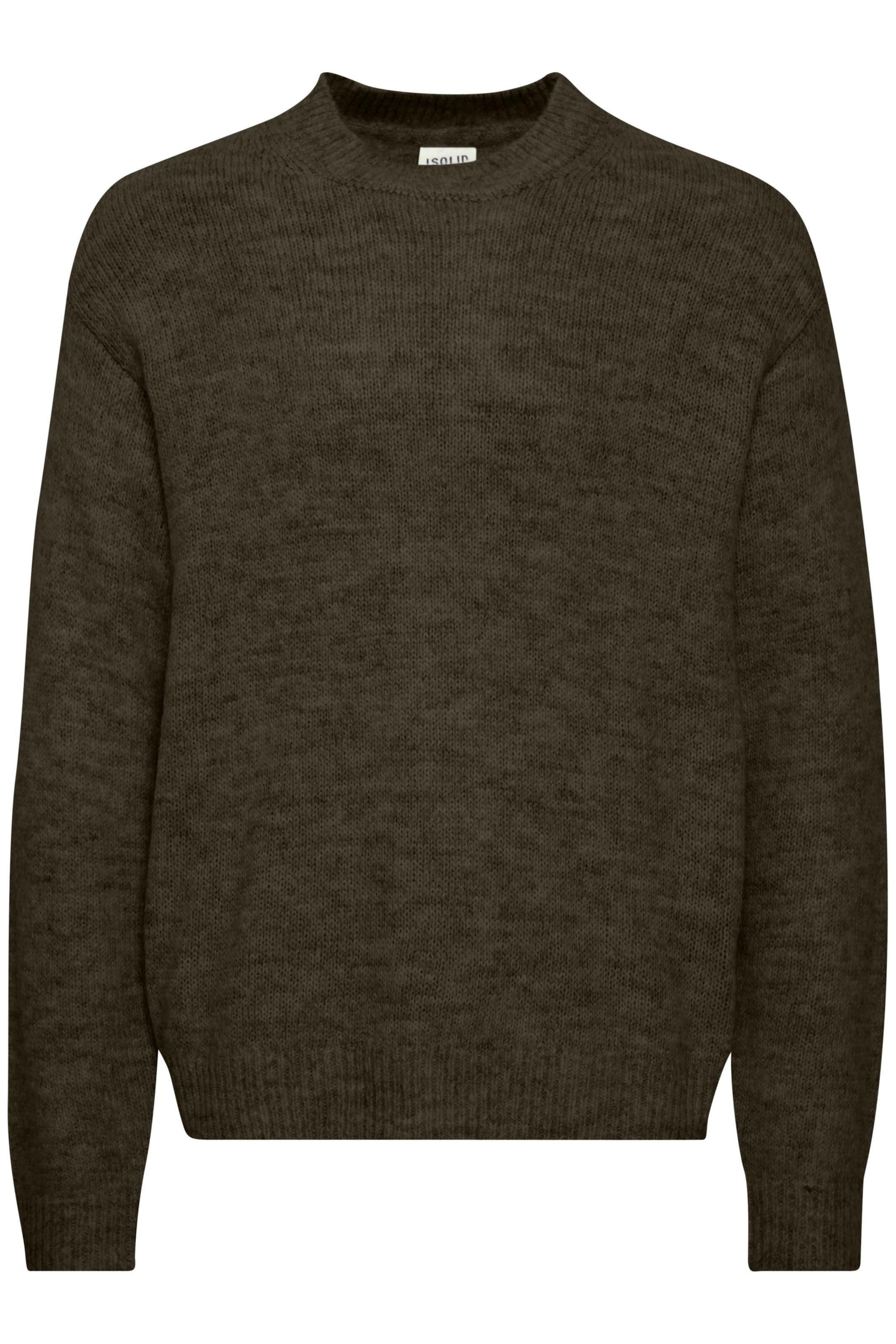 !Solid Pullover 'Hamdani' in Grün: Vorderseite