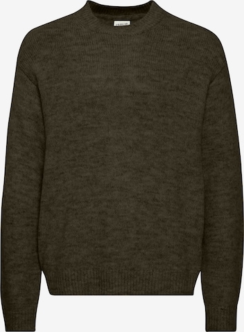 Pull-over 'Hamdani' !Solid en vert : devant