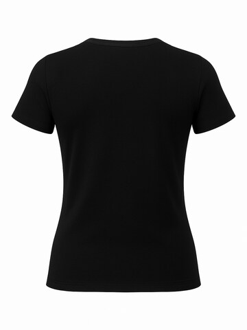 Banco Shirt 'Heart - Red' in Black