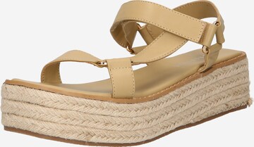 Warehouse Sandaler i beige: forside