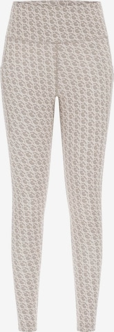GUESS Workout Pants in Beige: front