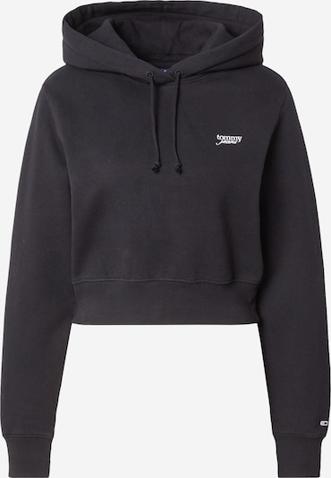 Megztinis be užsegimo 'Script' iš Tommy Jeans, spalva – juoda / balta, Prekių apžvalga